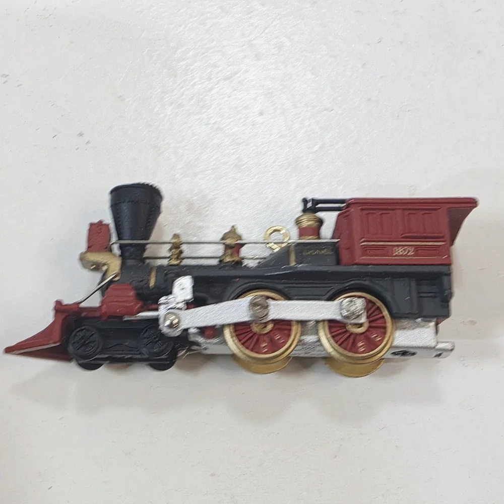 Vintage Hallmark Lionel Train Christmas Ornaments 6 Piece Lot 1998 to 2001